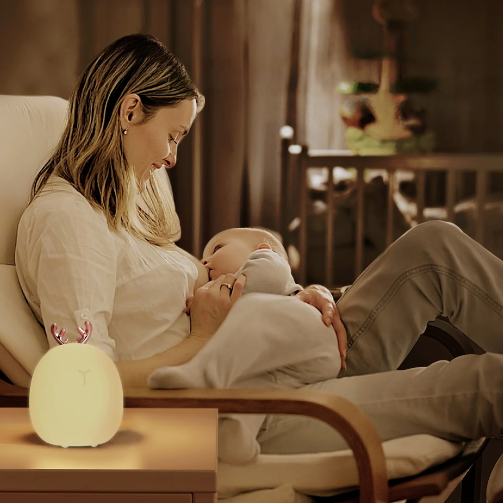 Bunny Glow Nursery Touch Night Light