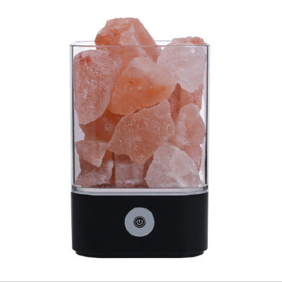 Himalayan Glow USB Salt Lamp – Air Purifier & Mood Light