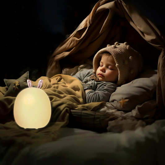Bunny Glow Nursery Touch Night Light