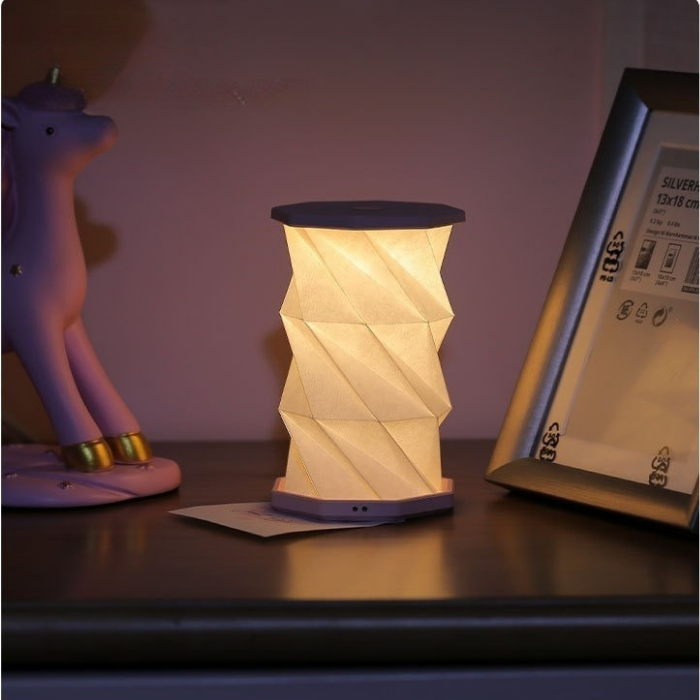 Foldable Pocket-Sized Pattern Lantern Night Light